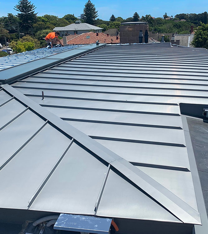 Zinc-Standing-Seam